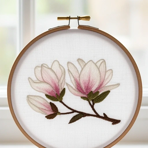 Polecany schemat haftu — Magnolia