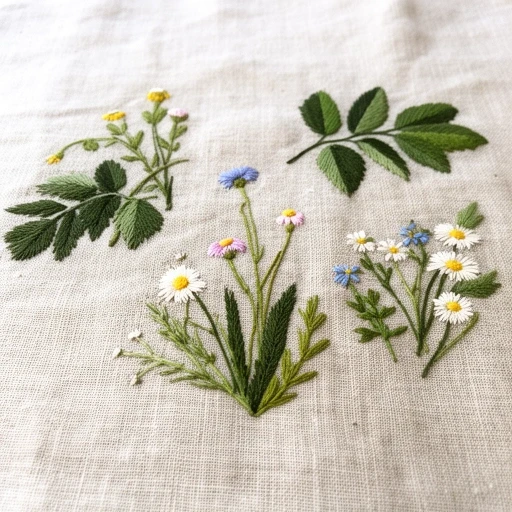 Motywy botaniczne do haftu